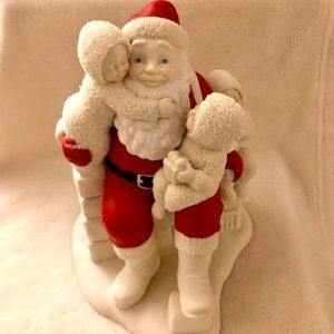 Dept. 56 Snowbabies With Santa Claus